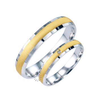 Wedding rings from 14ct Gold