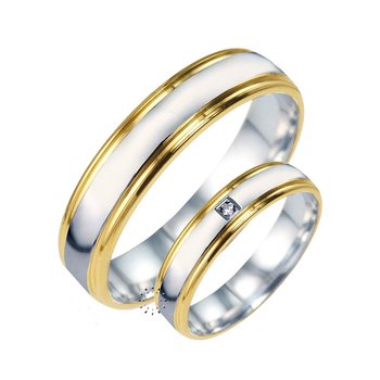 Wedding rings from 14ct Gold