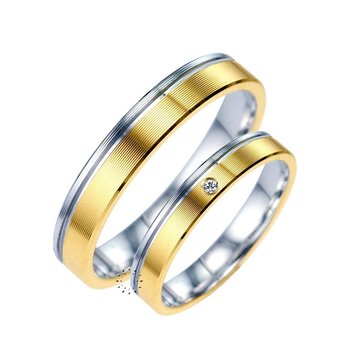 Wedding rings from 14ct Gold