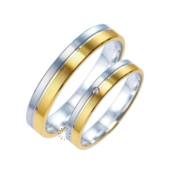 Wedding rings from 18ct Gold