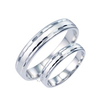 Wedding rings from 14ct