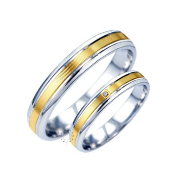 Wedding rings from 14ct Gold