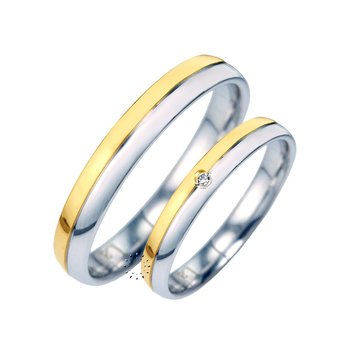 Wedding rings from 14ct Gold