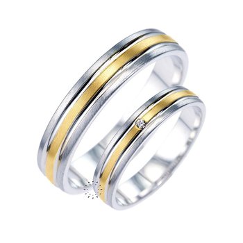 Wedding rings from 14ct Gold