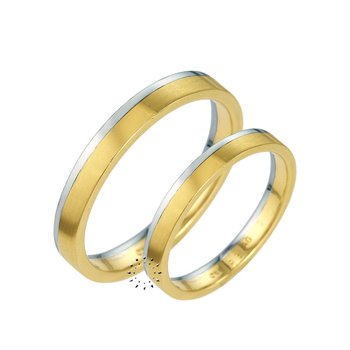 Wedding rings 14ct Gold and