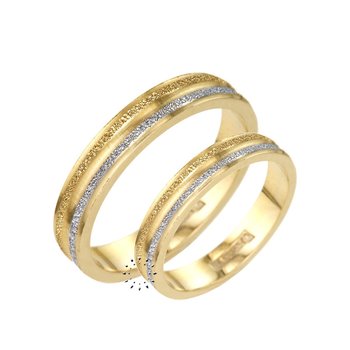 Wedding rings 14ct Gold and