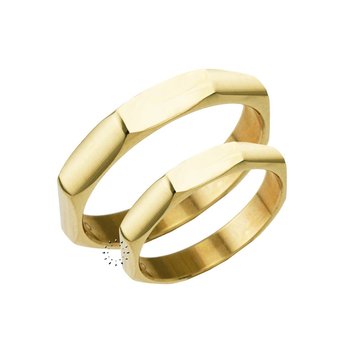 Wedding rings 14ct Gold