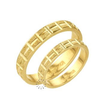 Wedding rings 14ct Gold