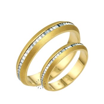 Wedding rings 14ct Gold and