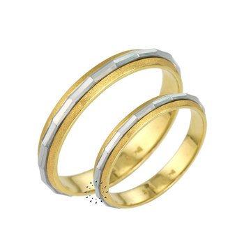 Wedding rings 14ct Gold and