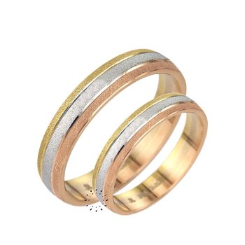 Wedding rings 14ct Gold and