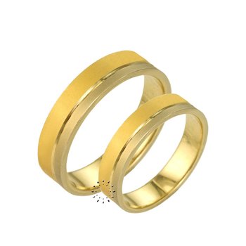 Wedding rings 14ct Gold