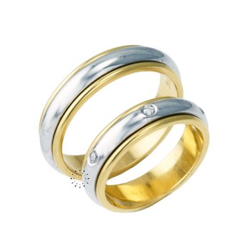 Wedding rings 14ct Gold and