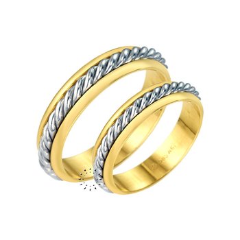 Wedding rings 14ct Gold and