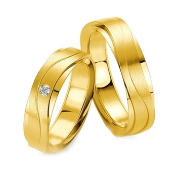 Wedding rings in14ct Gold