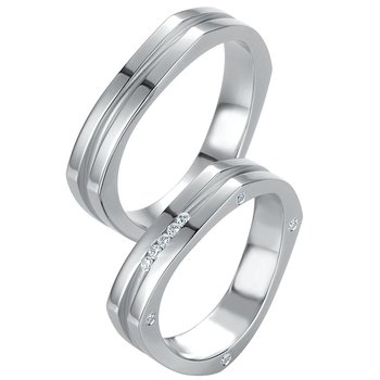 Wedding rings in 14ct