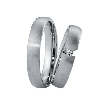 Wedding rings in 8ct