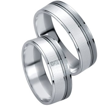 Wedding rings in 14ct