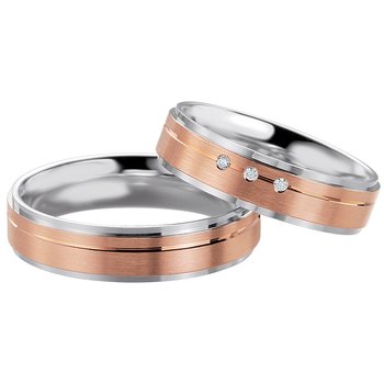 Wedding rings in Silver 925