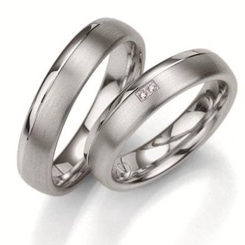 Wedding rings in Silver 925