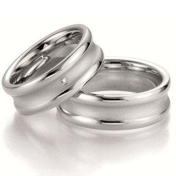 Wedding rings in Silver 925