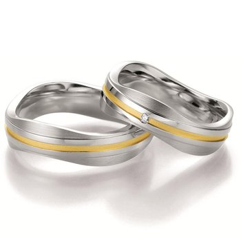 Wedding rings in Silver 925