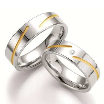 Wedding rings in Silver 925