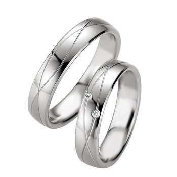 Wedding rings in Silver 925