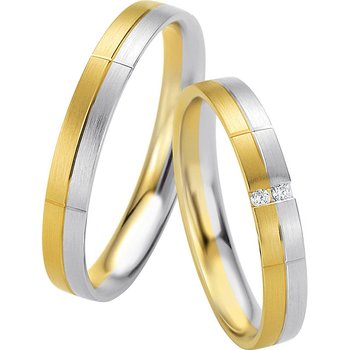 Wedding rings in 8ct Gold and