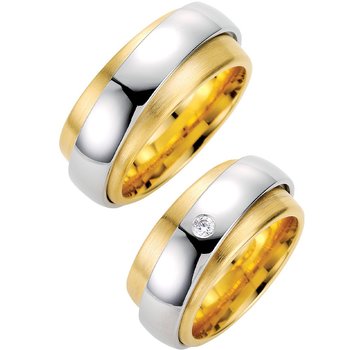 Wedding rings in 14ct Gold