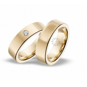 Wedding rings from 14ct Gold