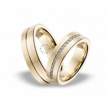 Wedding rings in 14ct Gold