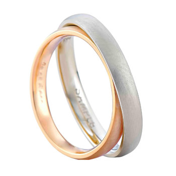 Wedding rings 14ct Rose Gold