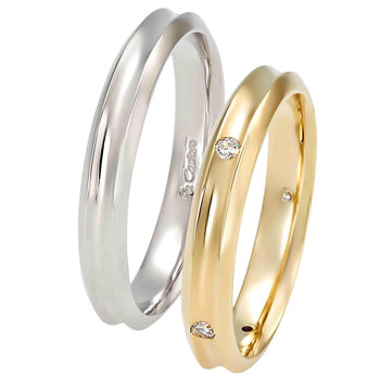 Wedding rings 14ct Gold and