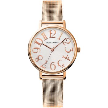 PIERRE LANNIER Ladies Rose Gold Stainless Steel Bracelet