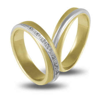 Wedding Rings in 9ct Yellow