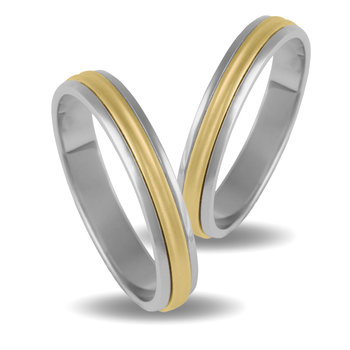 Wedding Rings in 9ct Yellow