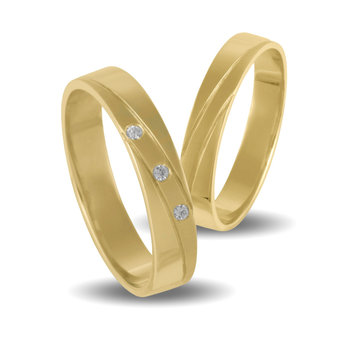 Wedding Rings in 9ct Yellow