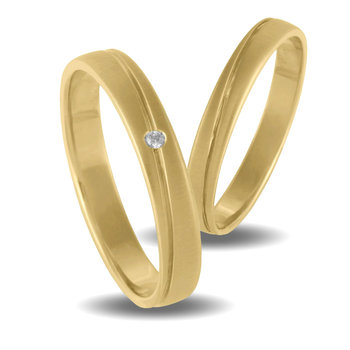 Wedding Rings in 9ct Yellow