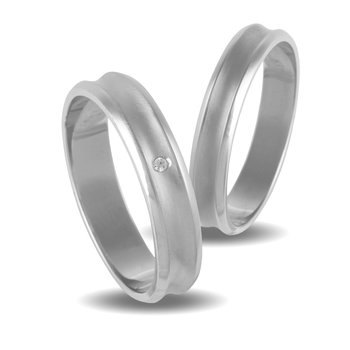 Wedding Rings in 9ct White