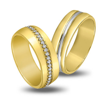 Wedding Rings in 14ct Yellow