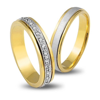 Wedding Rings in 14ct Yellow