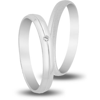 Wedding Rings in 9ct White