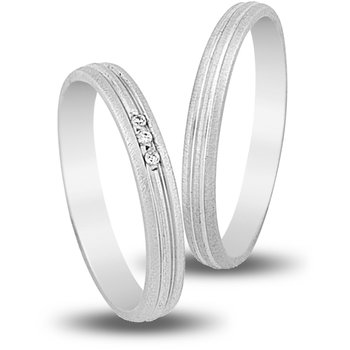 Wedding Rings in 9ct White