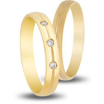 Wedding Rings in 9ct Yellow