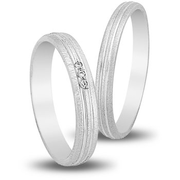 Wedding Rings in 9ct White