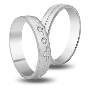 Wedding Rings in 9ct White