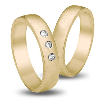 Wedding Rings in 9ct Yellow