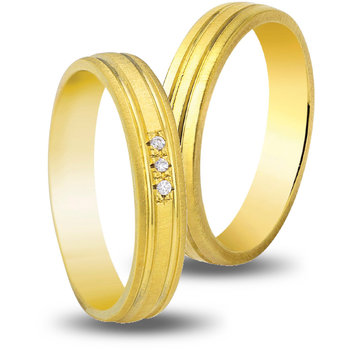 Wedding Rings in 9ct Yellow