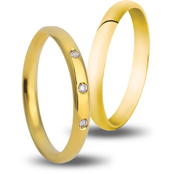 Wedding Rings in 9ct Yellow